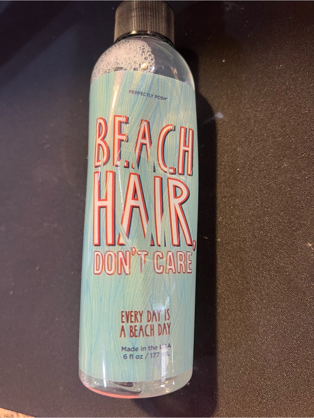 NEW Perfectly Posh Beach Hair, Don’t Care Sea Salt Spray 6 oz (Discontinued)